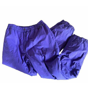 Obermeyer Ski Pants Womens Size 12 Purple Insulated Snowboarding Winter Outdoors